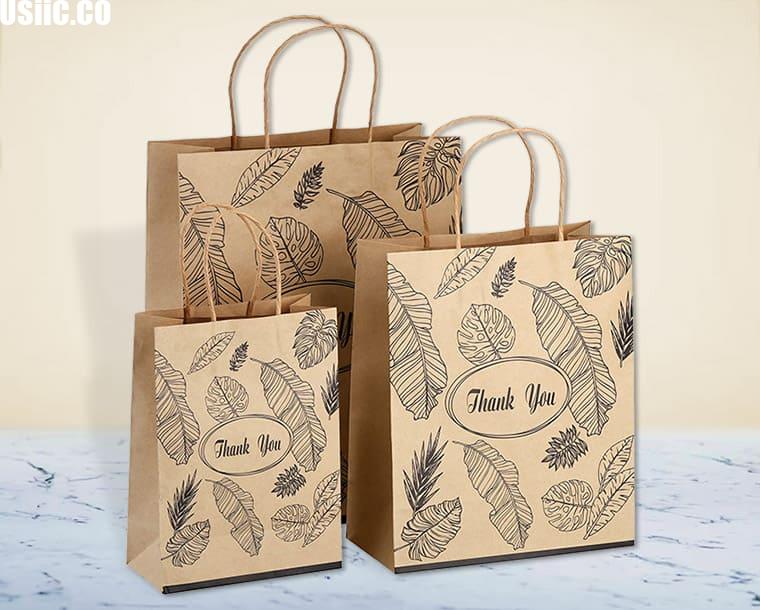 custom kraft paper bags