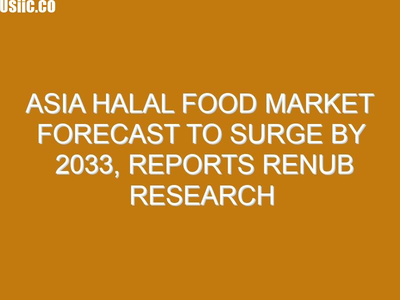 Asia Halal Food Market Forecast to Surge by 2033, Reports Renub Research