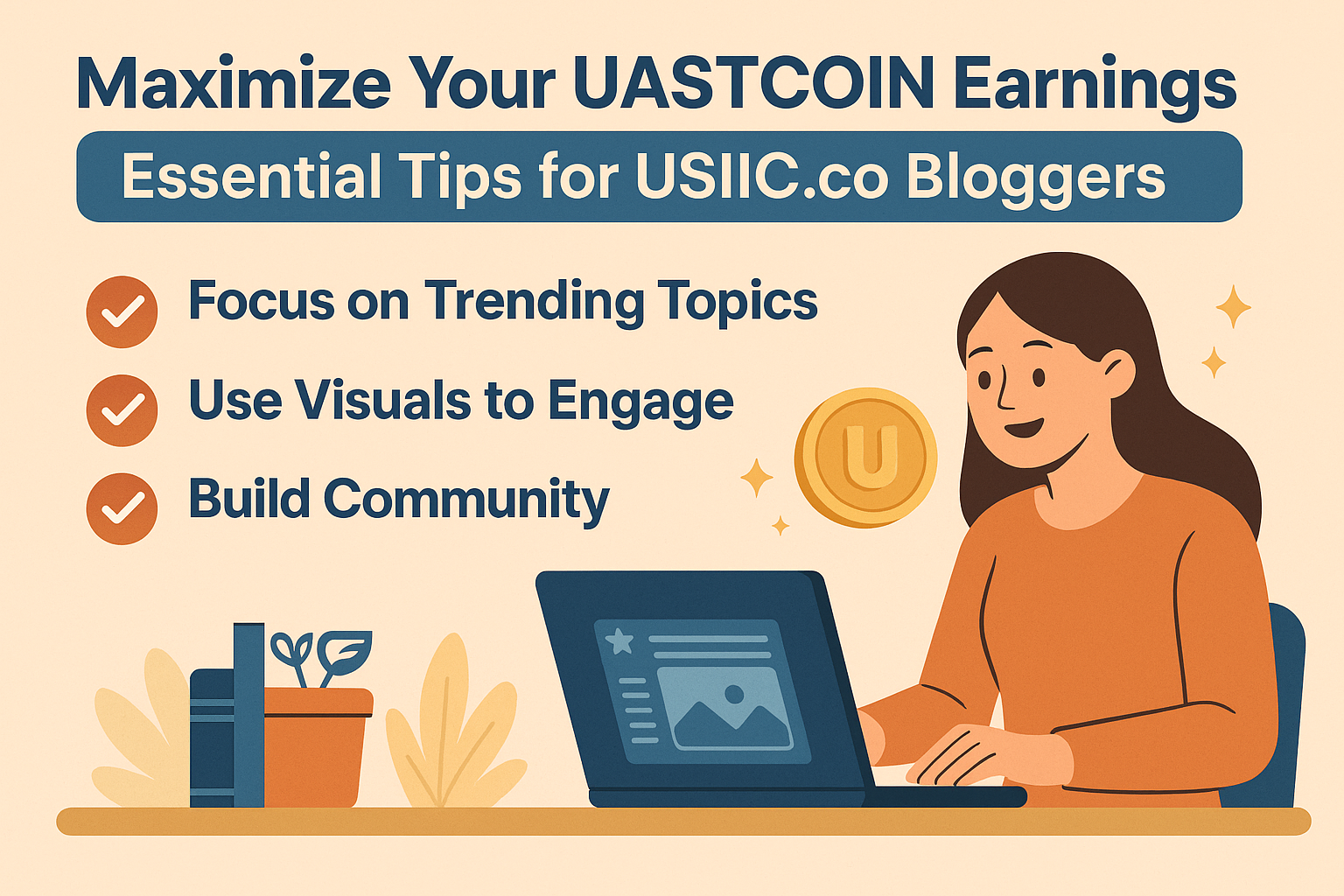 Maximize Your UASTCOIN Earnings: Essential Tips for USIIC.co Bloggers